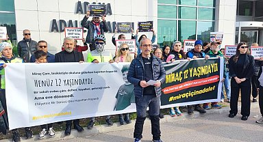 İlk duruşma görüldü: Bisikletli gruplar Miraç için adalet istedi