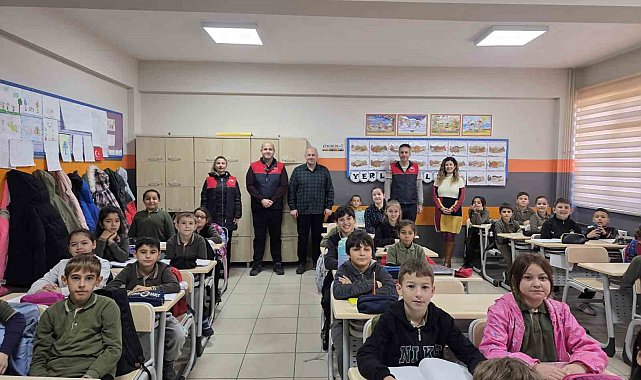 İlkokul öğrencilerine su verimliliği, balığın faydaları ve beslenme eğitimi