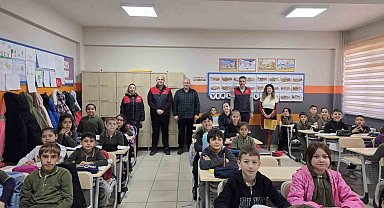 İlkokul öğrencilerine su verimliliği, balığın faydaları ve beslenme eğitimi