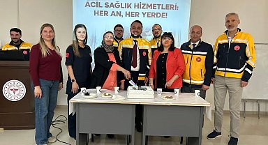 İnan'dan 112 istasyonlarına ziyaret
