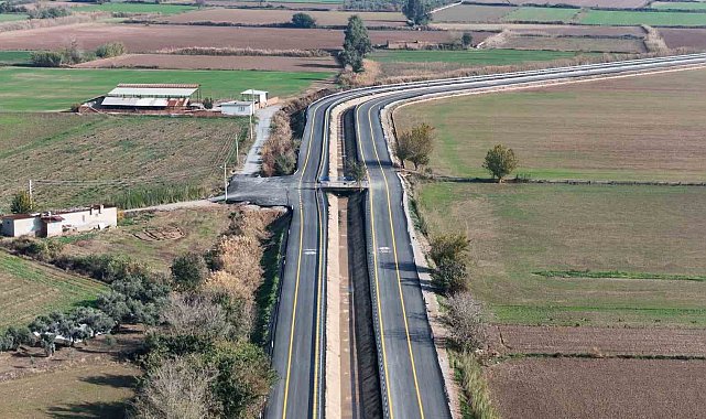 İncirliova ile Aydın Şehir Hastanesi arasında yol yapım çalışmaları tamamlandı