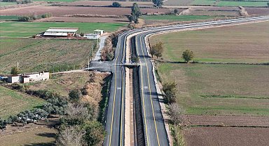 İncirliova ile Aydın Şehir Hastanesi arasında yol yapım çalışmaları tamamlandı