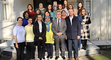 İsabeyli'de kadınlar üretiyor Nazilli Belediyesi destekliyor