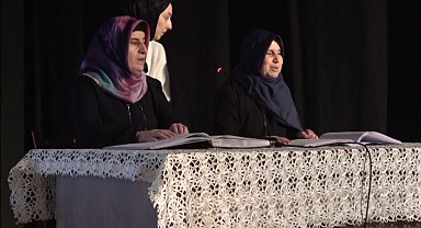 İşitme ve görme engelli öğrenciler Kur'an tilaveti ve ilahilerle gönülleri fethetti