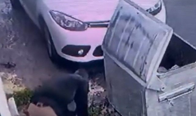 İSKİ çalışanından tepki çeken görüntüler: Önce boruyu kesti, sonra tamire geldi