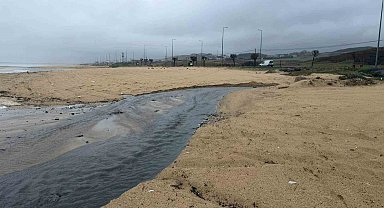 İSKİ'nin Karaburun Tesisi'nde tepki çeken görüntü: Atık su denize boşaltılıyor