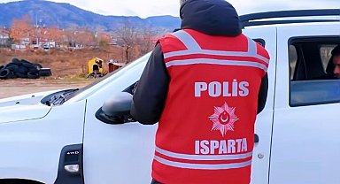 Isparta'da 30 aranan şahıs yakalandı