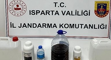 Isparta'da kaçak içki ve parfüm operasyonu: 4 şüpheliye adli işlem