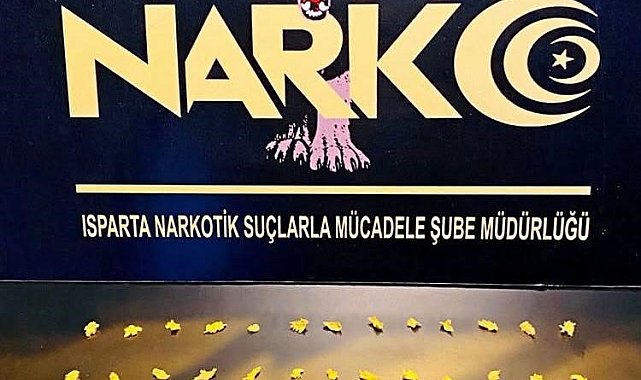 Isparta'da uyuşturucu ele geçirildi: 2 şüpheliye adli işlem