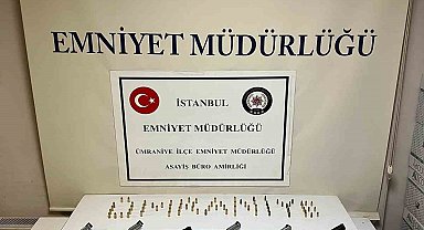 İstanbul'da yasa dışı silah ticareti operasyonu: 1 şüpheli yakalandı