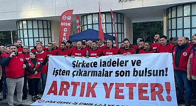İzmir Büyükşehir işçileri: "Arkadaşlarımız işe dönünceye dek mücadele sürecek"