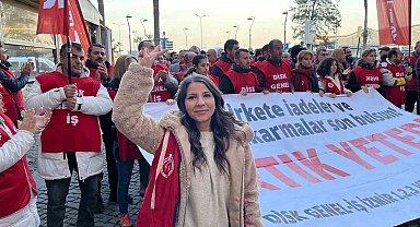 İzmir Büyükşehir işçileri "Masa kurulmazsa mücadele büyüyecek"