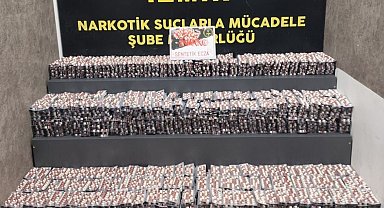 İzmir'de binlerce uyuşturucu hap ve kokain ele geçirildi