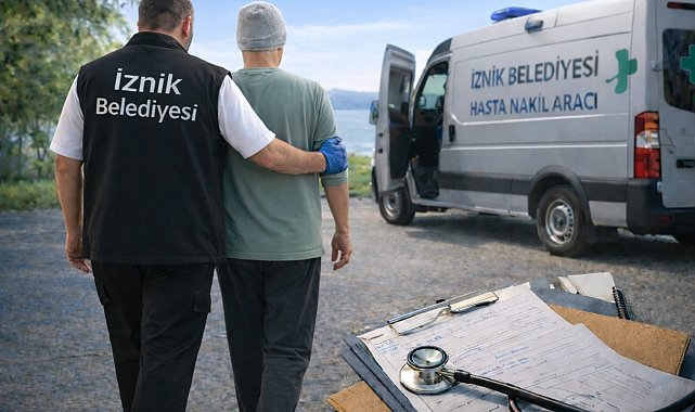 İznik Belediyesi 2025 yılında 5 bin hasta nakil hizmeti gerçekleştirdi