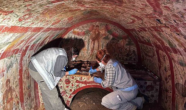 İznik'te erken Hristiyanlık dönemine ait benzersiz 'Çoban İsa' figürü ortaya çıkarıldı