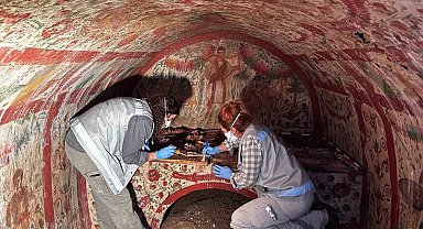 İznik'te erken Hristiyanlık dönemine ait benzersiz 'Çoban İsa' figürü ortaya çıkarıldı