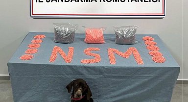 Jandarma KOM'un başarılı operasyonunda 28 bin adet uyuşturucu hap ele geçirildi