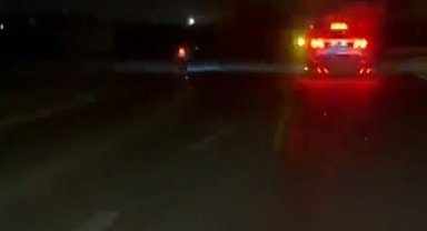 Jandarmadan kaçan motosikletli kaza yaptı: 2 yaralı