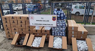 Jandarmadan sahte ilaç operasyonu: 13 buçuk milyon liralık malzemelere el konuldu