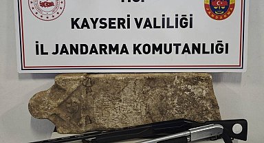 Jandarmadan tarihi eser kaçakçılarına operasyon
