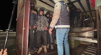 Kaçak göçmenlerin umuda yolculuğu Erzurum'da bitti