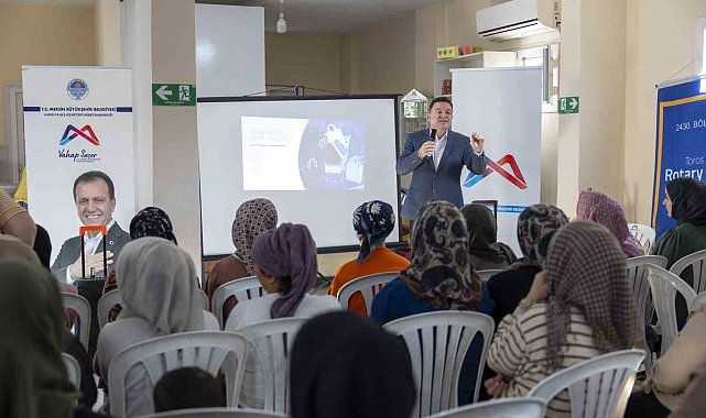 Kadınlara yönelik EVKA eğitimleri Mersin'de yoğun ilgi gördü