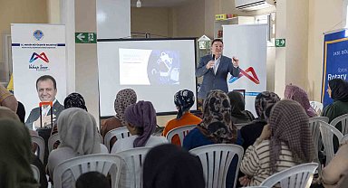 Kadınlara yönelik EVKA eğitimleri Mersin'de yoğun ilgi gördü