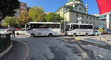 Kağıthane Belediyesi mezarlık ziyaretlerini kolaylaştırıyor