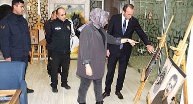 Kahramanmaraş'ta halıdan tuvale uzanan sergi yolculuğu