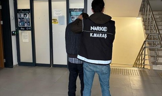 Kahramanmaraş'ta uyuşturucu taciri yakalanıp tutuklandı