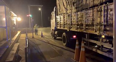 Kantara girmeyen tırlara 849 bin 679 TL ceza