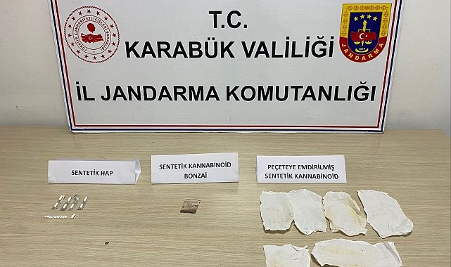 Karabük'te uyuşturucu operasyonu: 2 gözaltı