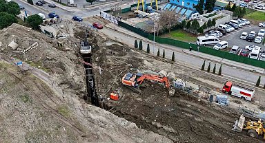 Karadeniz'in en büyük atık su kolektör hattında sona gelindi