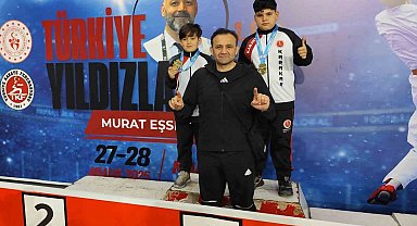 Karate Premier Ligi'nde Ünal kardeşlerden çifte altın