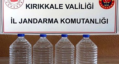Kargo kolisinde 20 litre kaçak etil alkol ele geçirildi