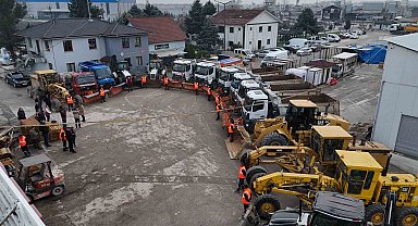 Karla mücadelede 200 personel, 33 iş makinesi sahada olacak