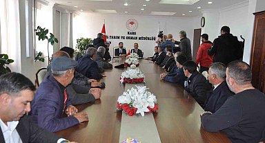 Kars Damızlık Sığır Yetiştiricileri Birliği'ne birinci derece tarımsal örgüt belgesi