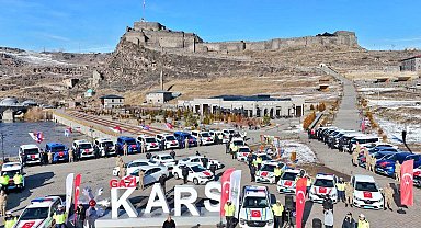 Kars Emniyet ve Jandarmaya yeni araç takviyesi