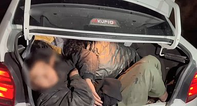 Kars'ta bagaja istiflenen düzensiz göçmenler jandarma yakalandı