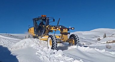 Kars'ta kapalı köy yolu kalmadı