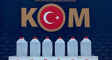 Kars'ta yılbaşı öncesi sahte içki operasyonunda 13 gözaltı