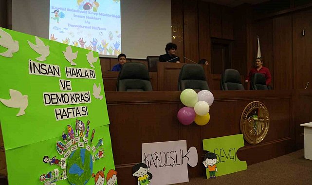 Kartal'da kreş öğrencilerinden örnek demokrasi davranışı