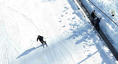 Kartalkaya'da kayak sezonu açıldı