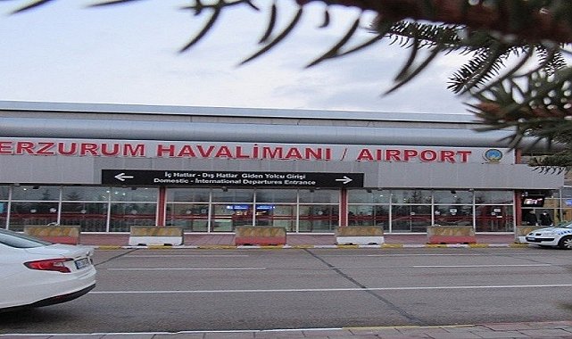 Kasım ayında Erzurum Havalimanı'nda 111 bin 229 yolcuya hizmet verildi
