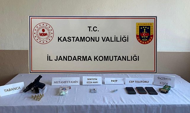 Kastamonu'da uyuşturucu operasyonunu: 1 tutuklama