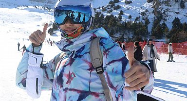 Kayak merkezlerinde kar kalınlığı açıklandı: Palandöken 55, Ergan 2 santimetre