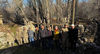 Kaymakam Arıkan, Harmankaya köyünde incelemede bulundu