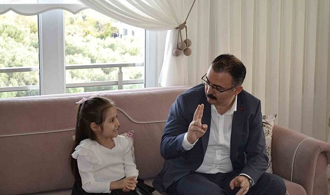 Kaymakam Ateş, öğrencilerin misafiri oldu