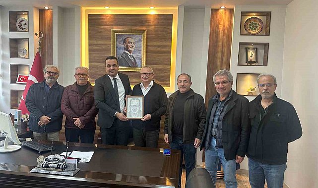 Kaymakam Dalak'ı duygulandıran kara kalem portre