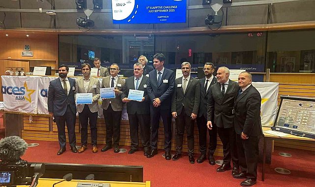 Kayseri büyükşehir Belediyesi'ne Brüksel'de 'En aktif belediye' ödülü